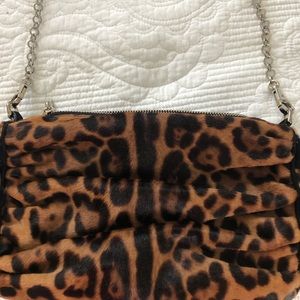 Dolce & Gabbana Leopard Print Clutch